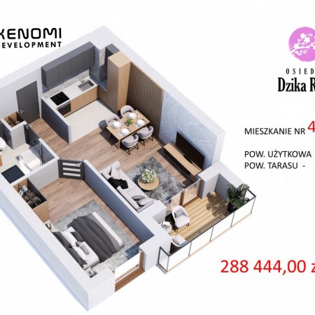 Mieszkanie 43 - III Piętro