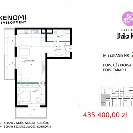 Mieszkanie 22 - III Piętro