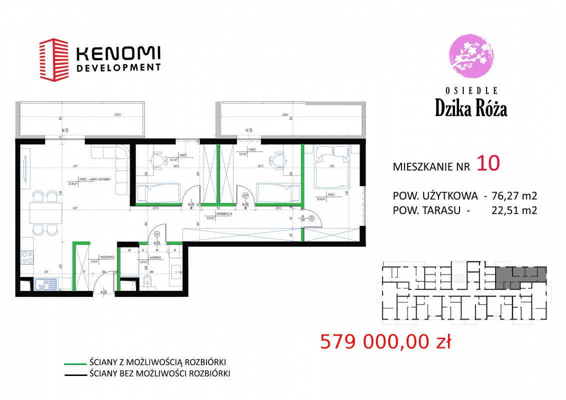 Mieszkanie 10 - I Piętro