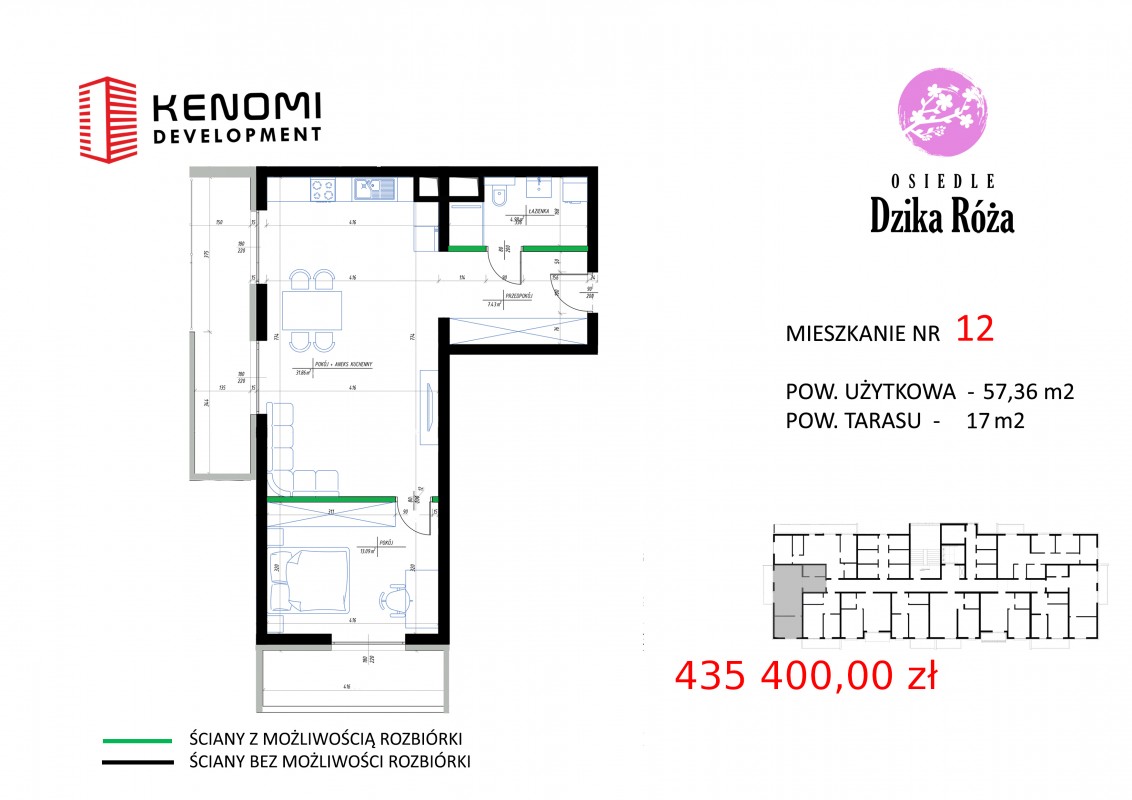 Mieszkanie 12 - II Piętro