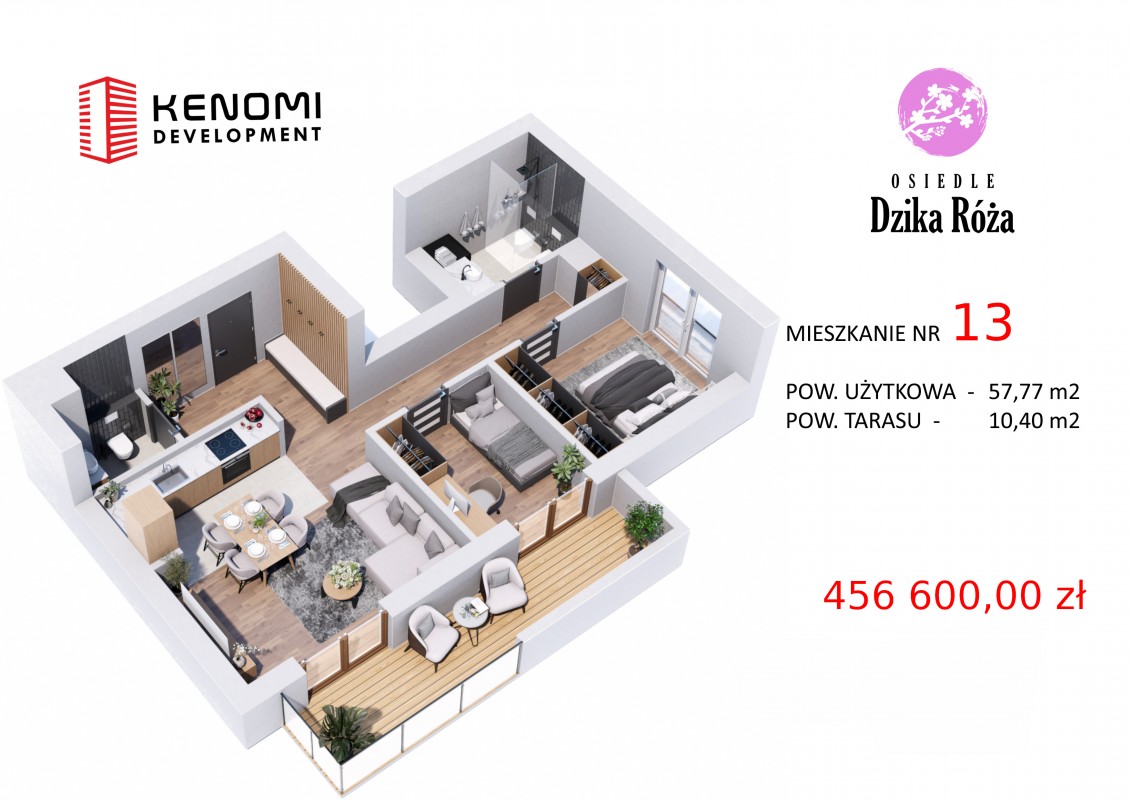 Mieszkanie 13 -  I Piętro