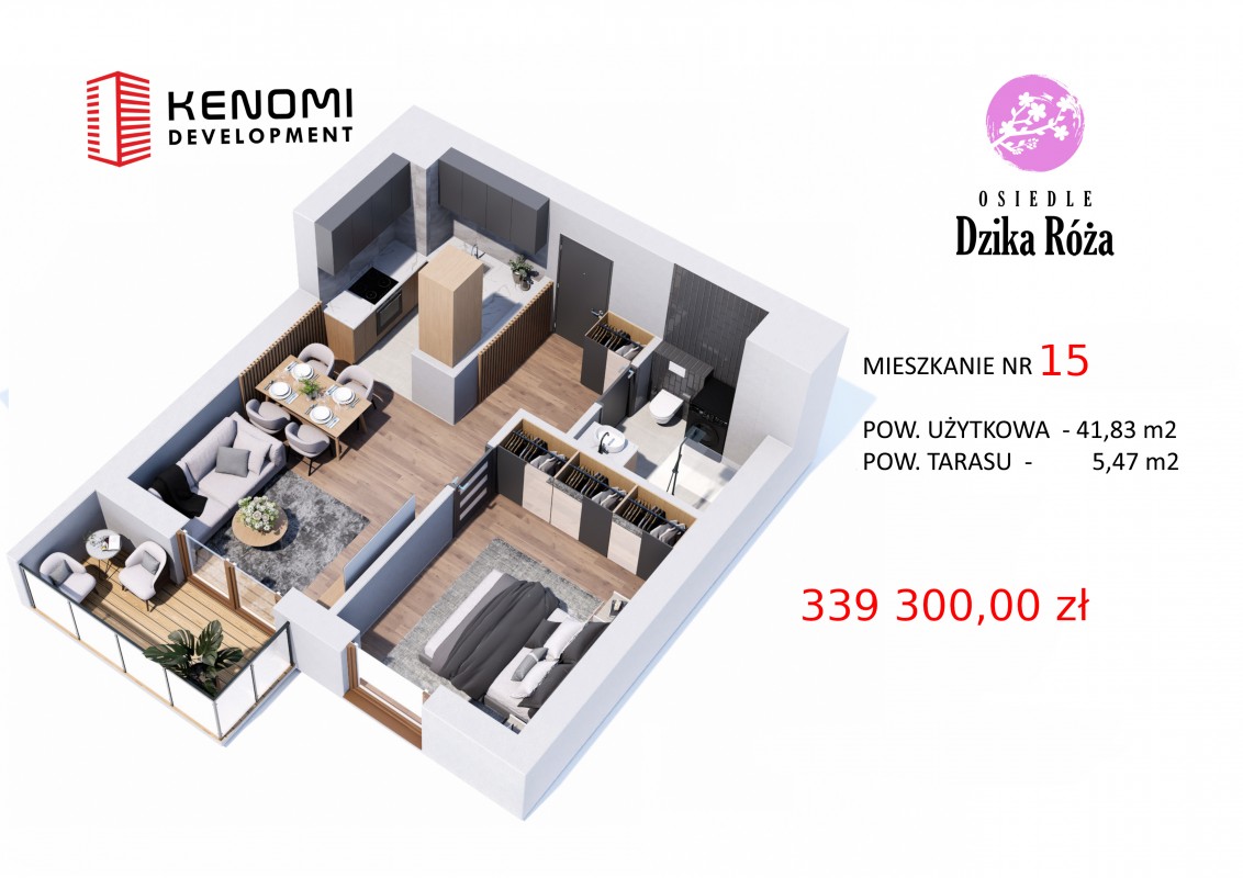 Mieszkanie 15 - I Piętro