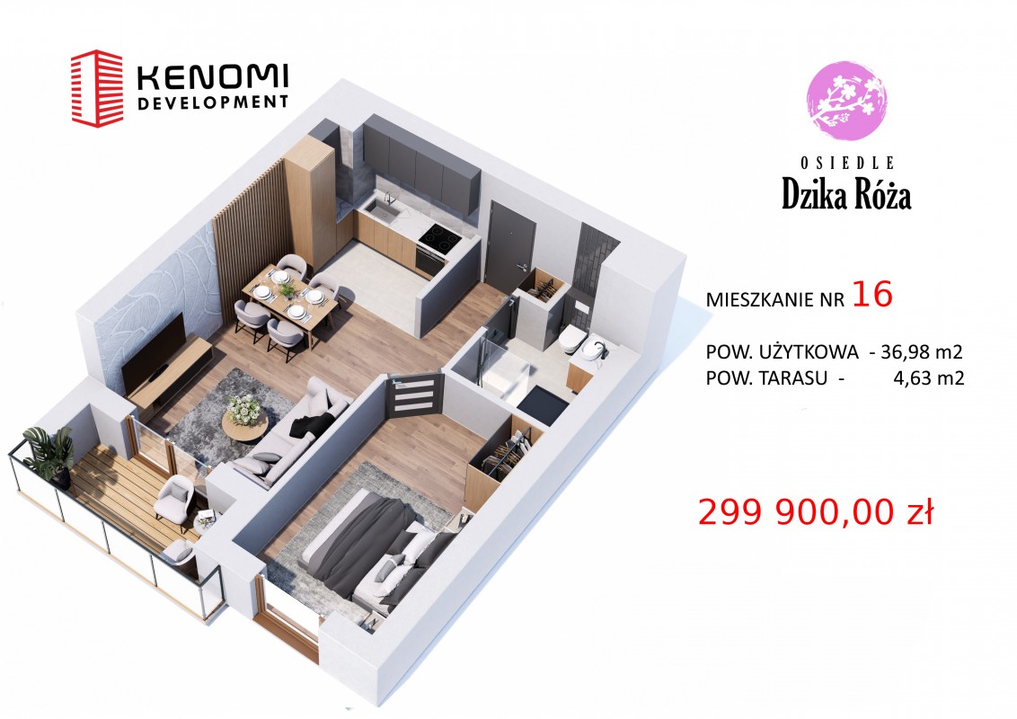 Mieszkanie 16 - I Piętro