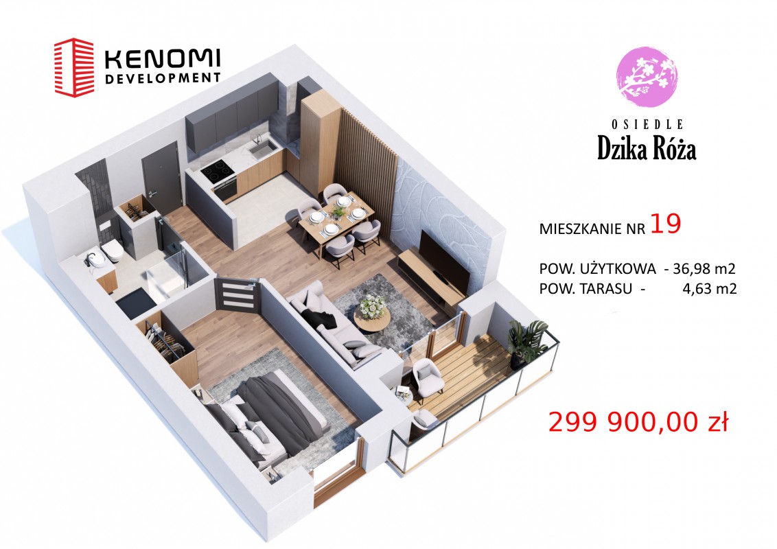 Mieszkanie 19 - I Piętro