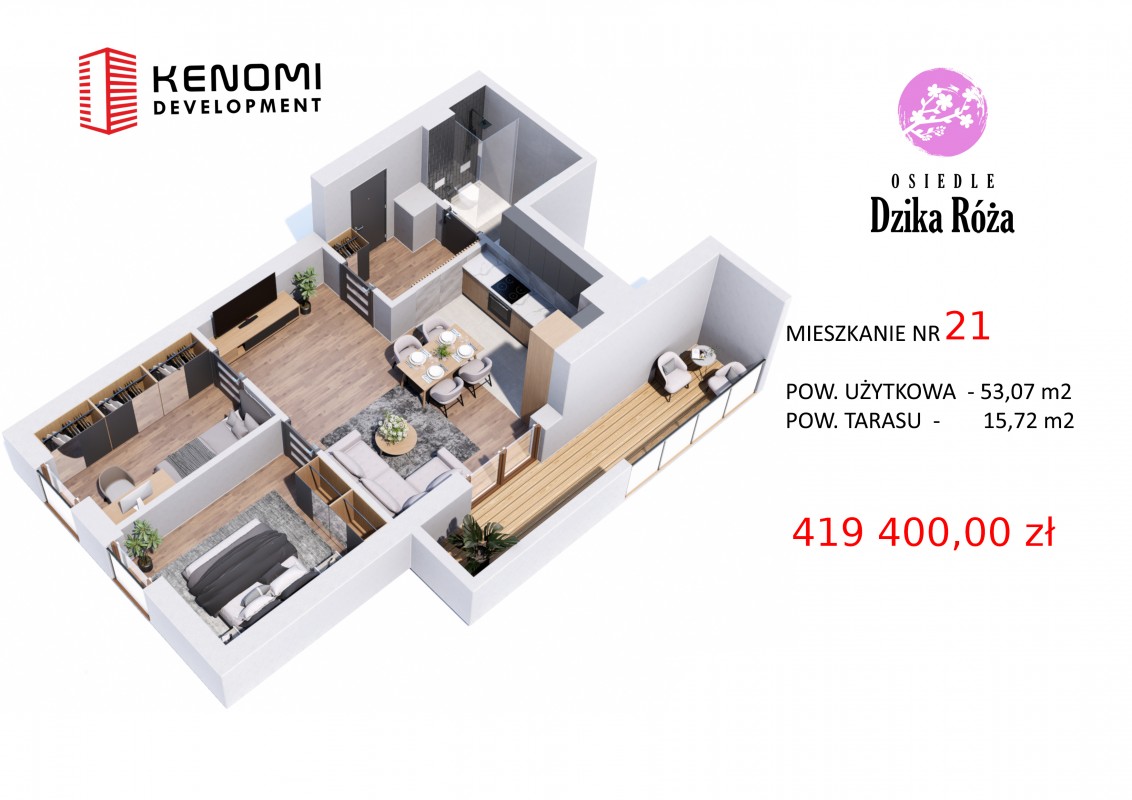 Mieszkanie 21 - I Piętro