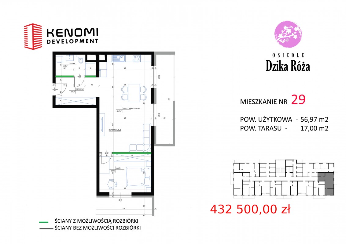 Mieszkanie 29 - III Piętro