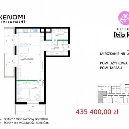 Mieszkanie 2 - I Piętro