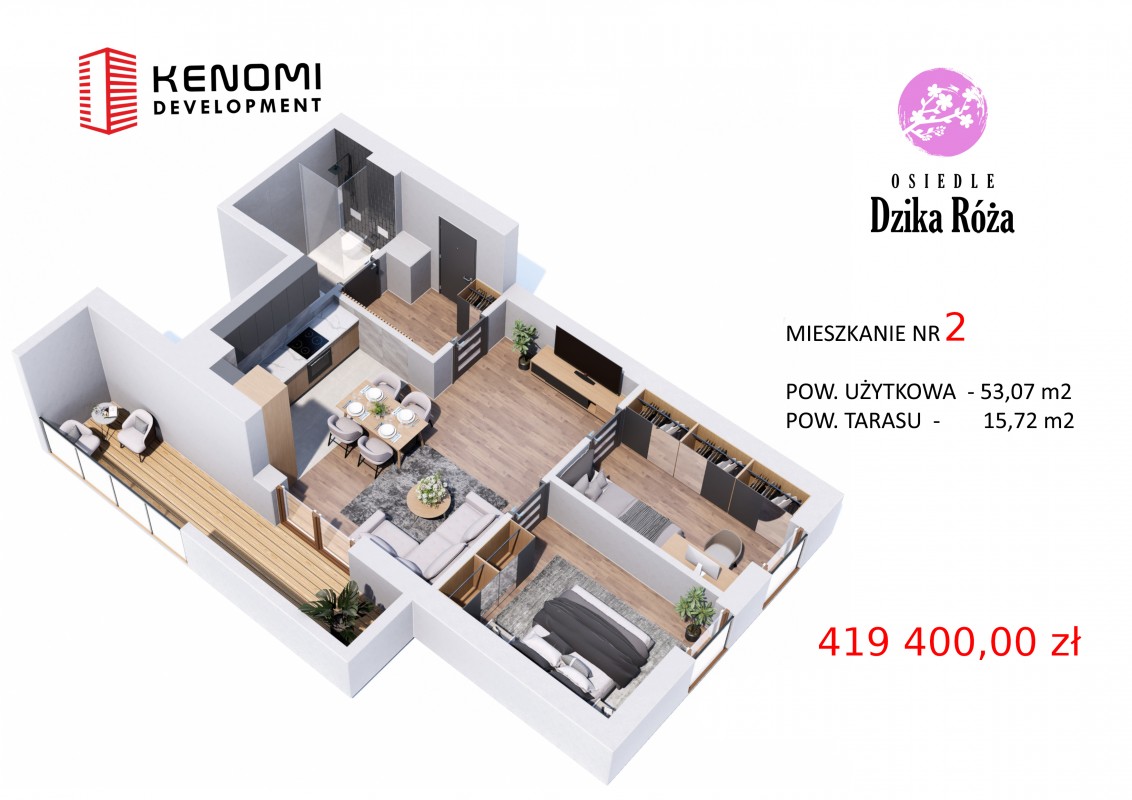 Mieszkanie 2 - Parter