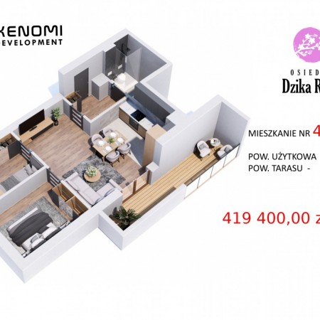 Mieszkanie 45 - III Piętro