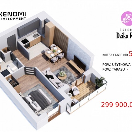 Mieszkanie 55 - IV Piętro