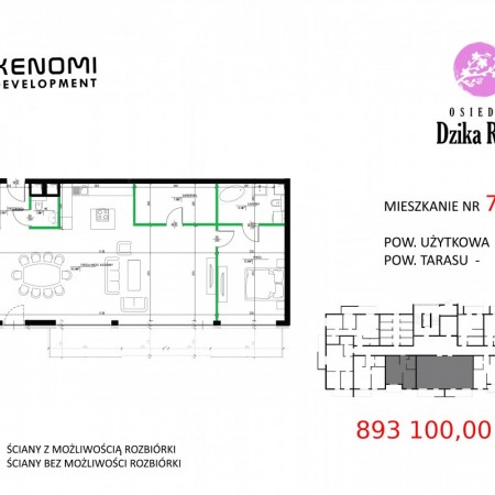 Mieszkanie 76 - VI Piętro