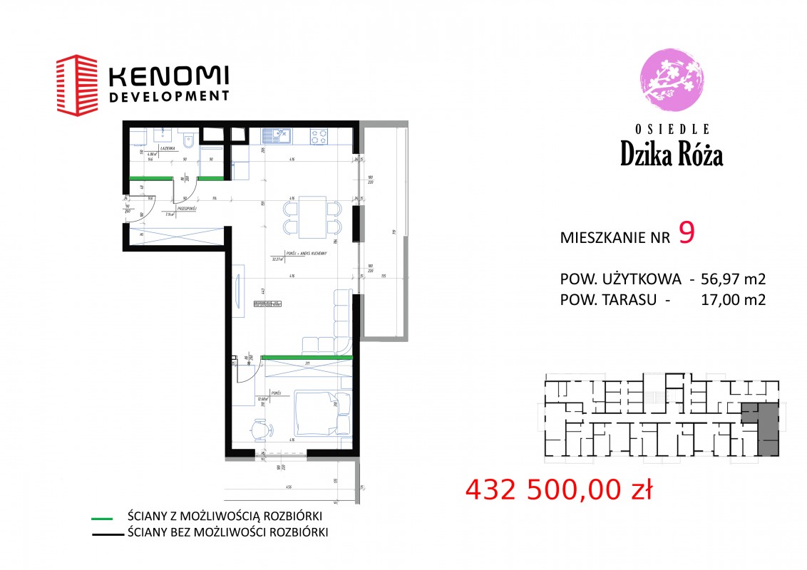 Mieszkanie 9 - I Piętro