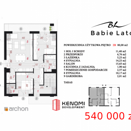 Piętro 2B - II ETAP